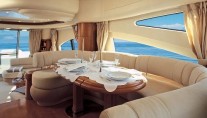 Azimut 68 Interior Dining